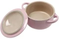 Le Creuset Mini Cocotte - Chiffon Pink - 250ml,10cm,8oz/ Warehouse Sale/No Box