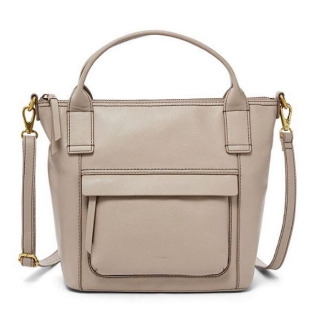 FOSSIL AIDA SATCHEL - TAUPE SHB2098271 - ONE SIZE