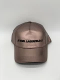 KARL LAGERFELD K/ATHLEISURE LOGO CAP - SILVER - ONE SIZE 21WW3409