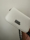 Karl Lagerfeld K/Arrow Wallet On Chain Crossbody Bag - 23SW3220/Off White - Mini