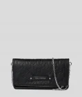 Karl Lagerfeld K/Kushion Emb Wallet On Chain - 226W3213 / Black - 20 x 11 cm