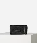 Karl Lagerfeld K/Kushion Emb Wallet On Chain - 226W3213 / Black - 20 x 11 cm