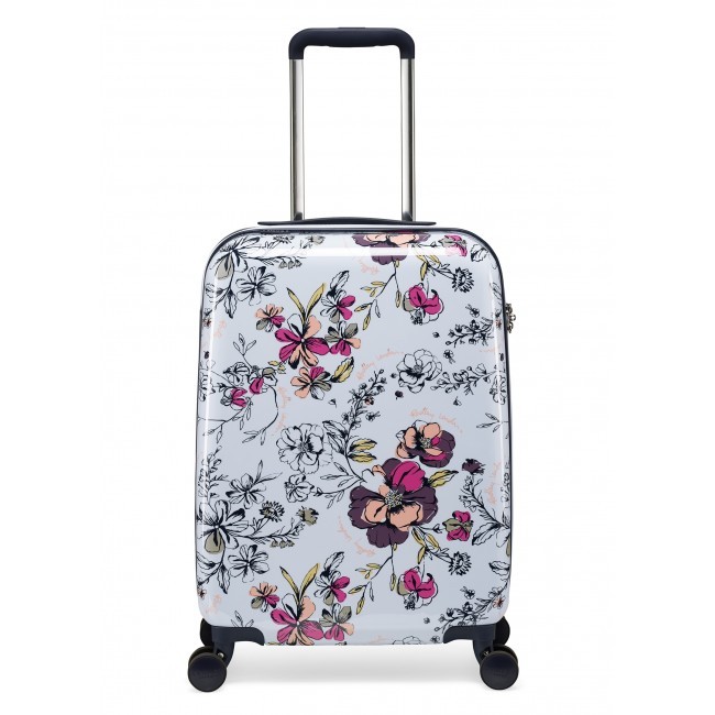 AzuraMart - Radley Small Suitcase RDH0103017 Linear Flower - White - Medium