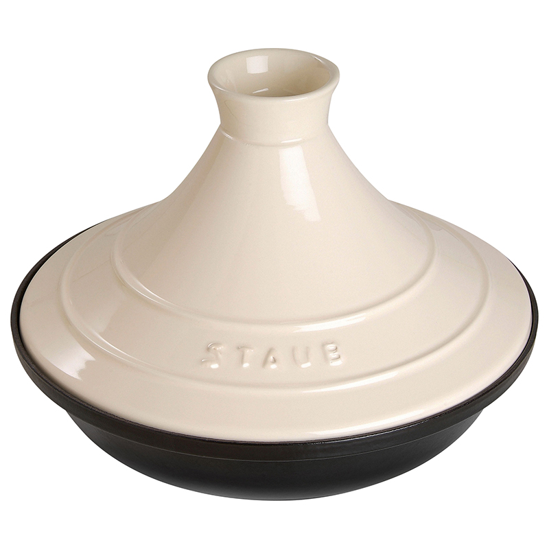 STAUB TAJINE 13092823B - BLACK / CREAM