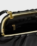 Ted Baker Gathered Slouchy Clutch/Crossbody - Black - Mini 251802