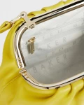Ted Baker Gathered Slouchy Clutch/Crossbody - Bright Yellow - Mini 251802