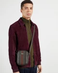 Ted Baker Men Webbing Flight Crossbody - Brn-Choc - One Size / 247173