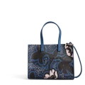 Ted Baker Graphic Floral Icon Bag Crossbody - Dinacon / Dk-Blue - Mini 266212