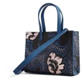 Ted Baker Graphic Floral Icon Bag Crossbody - Dinacon / Dk-Blue - Mini 266212