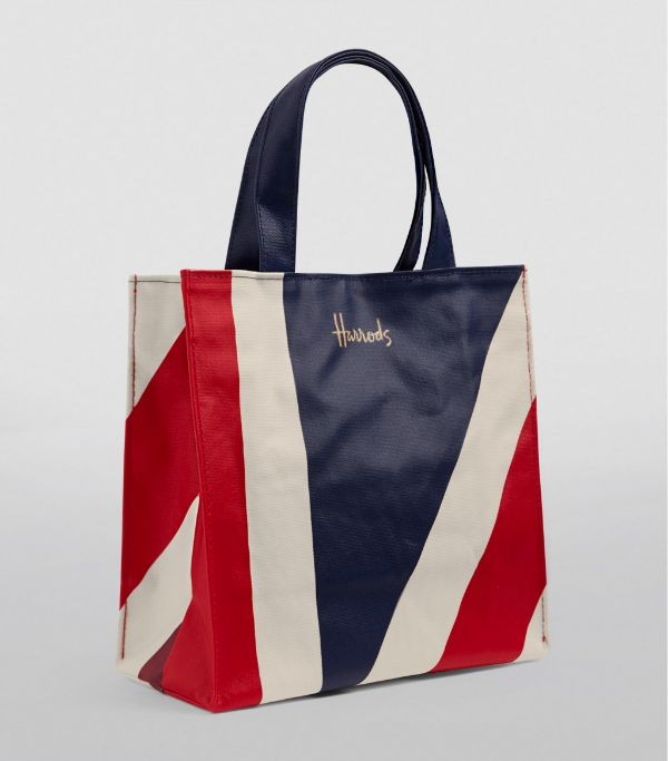 Harrods Shopper Bag - Union Jack - Small