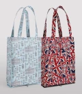 Harrods Shopper Bag - Union Jack / London Town - Set of 2