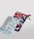 Harrods Shopper Bag - Union Jack / London Town - Set of 2