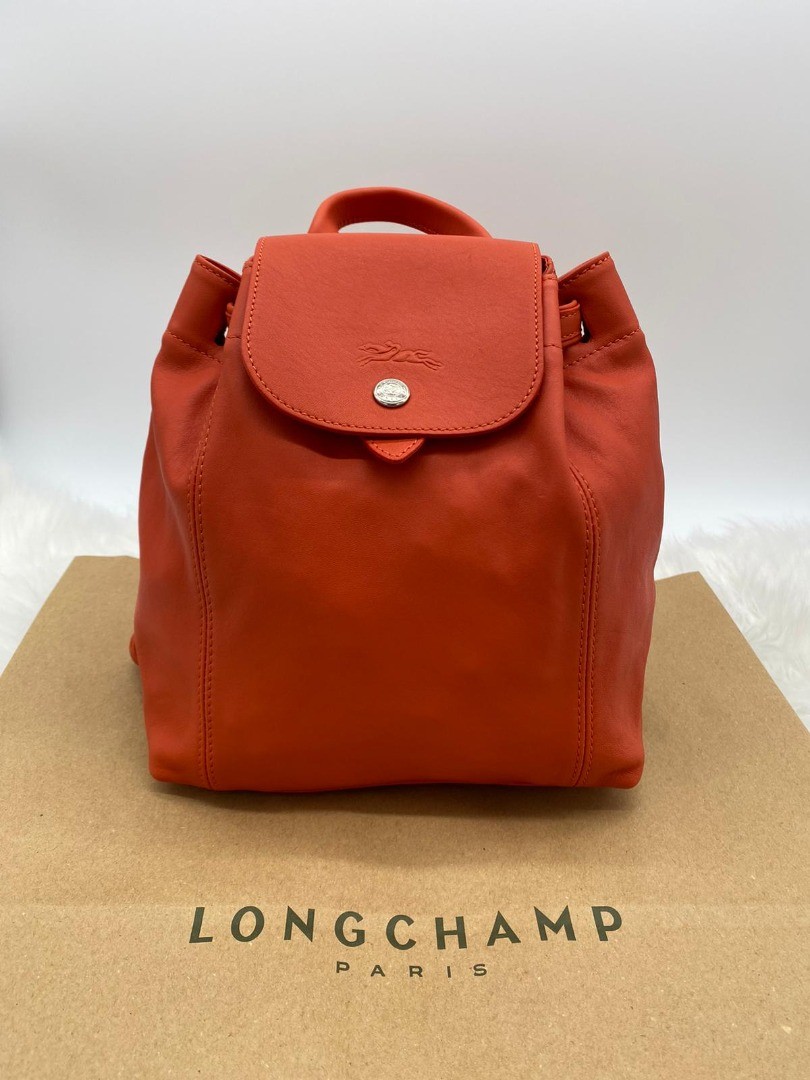 Longchamp Li Ciur Backpack - Orange - One Size