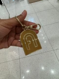 Furla Key Ring - Caramello - WR00397