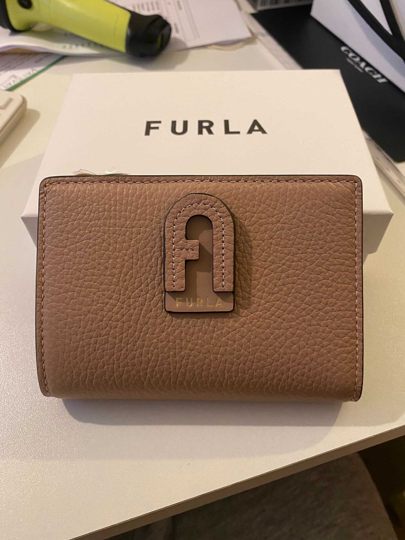 Furla Dafne Bi fold Purse - Moonstone/Perla - Small