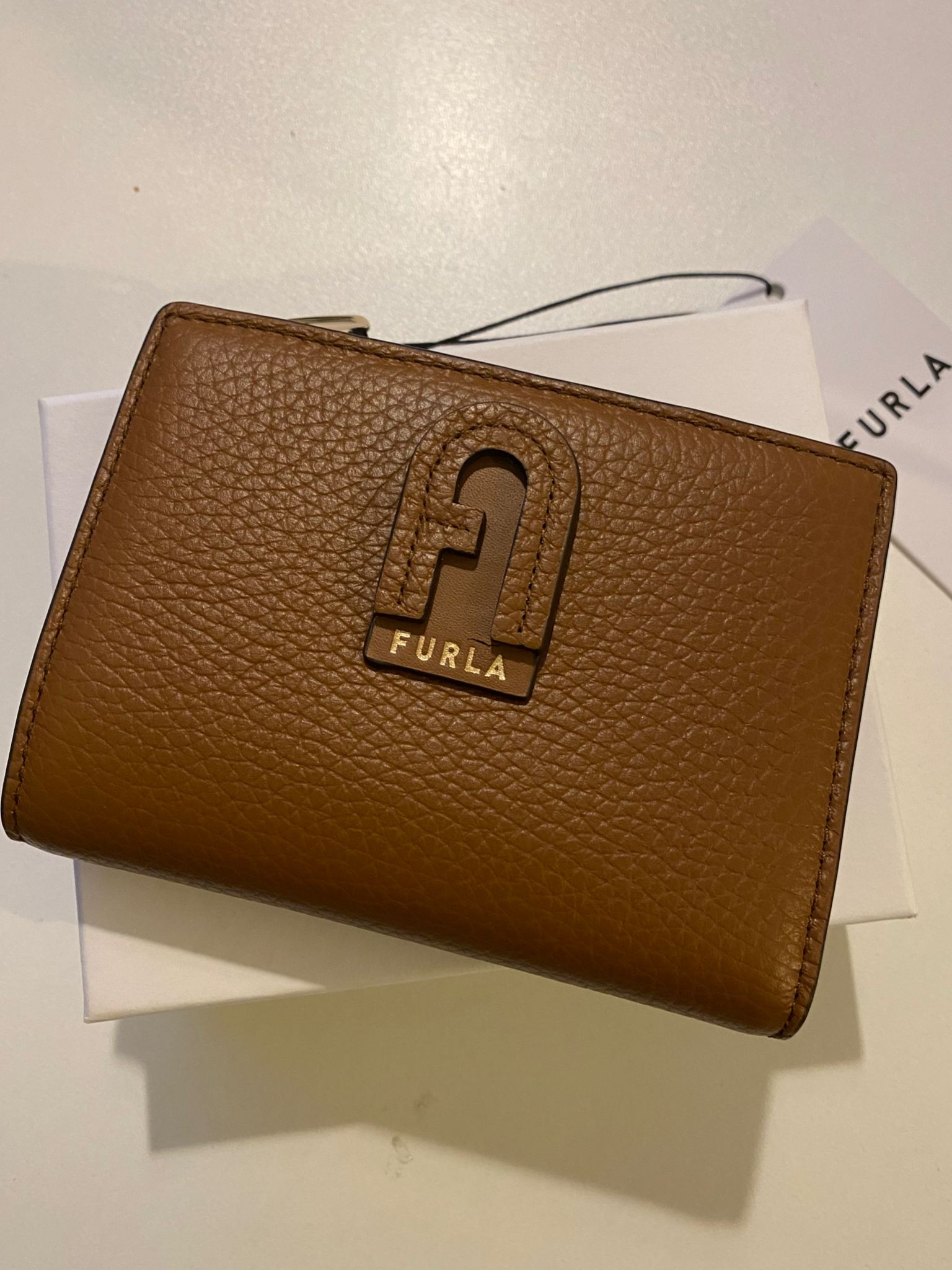 Furla Dafne Purse - Cognac / Edera - Small