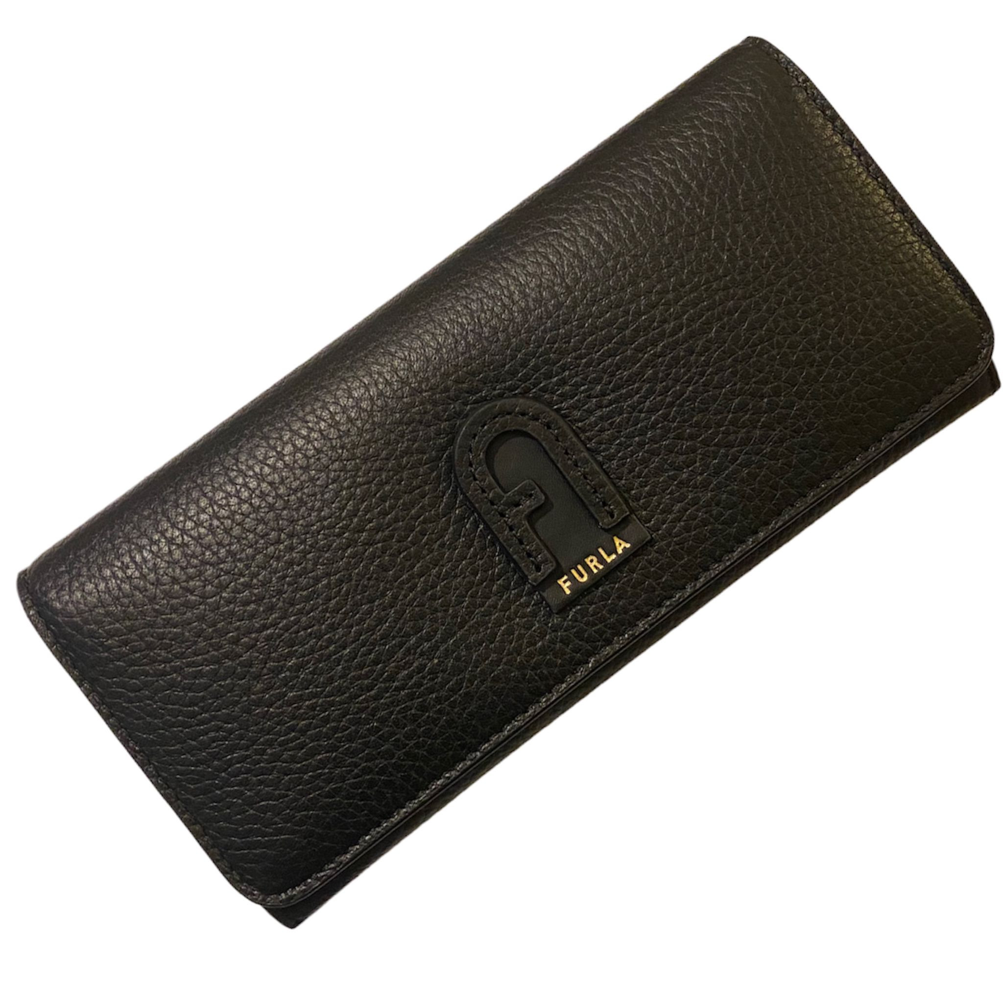 Furla Dafne Purse - Nero/Cognac - Long