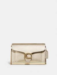 Coach Tabby Crossbody - Metallic Soft Gold - One Size