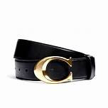 Coach Belt - 6138 Black - Medium