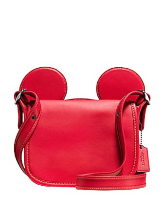 Coach Patricia Saddle - QB/Bright Red - F59369/One Size