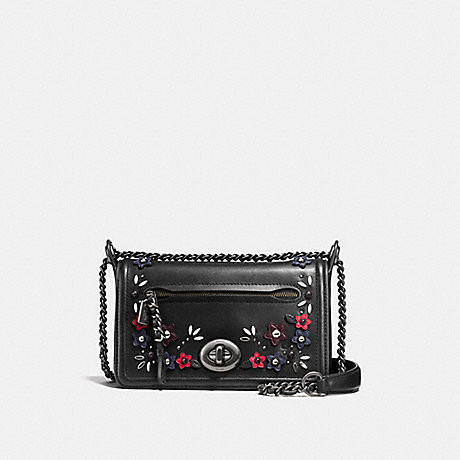 Coach Lex Flap Crossbody - Qb / Black - F59451/One Size