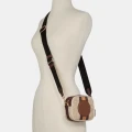 Coach Crossbody - Im/Light Khaki/Wine Multi - Mini 15cm X 12cm X 6cm