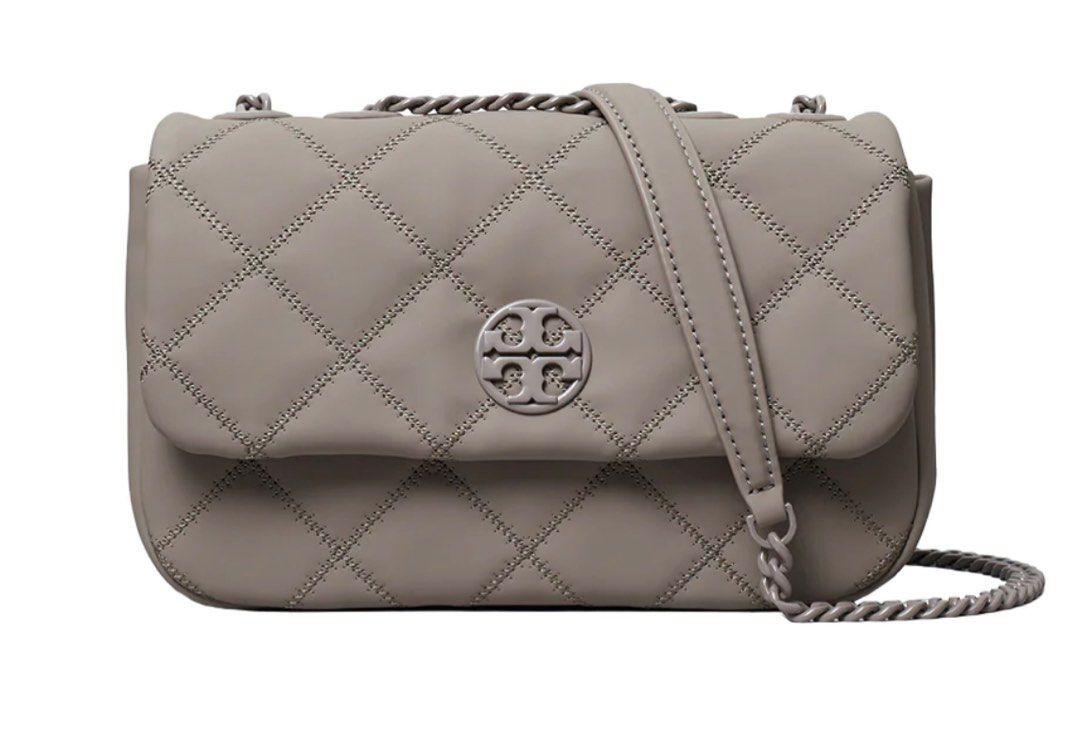 Tory Burch Willa Shoulder/Crossbody - Gray Heron - 149682