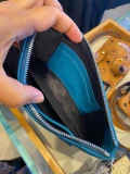 MCM Wrislet/Belt Bag - Deep Lagoon - 20 x 10 cm