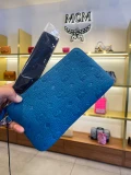 MCM Wrislet/Belt Bag - Deep Lagoon - 20 x 10 cm