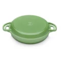Le Creuset Shallow Casserole Braiser With Grill Lid - Romarin Rosemary - 30cm