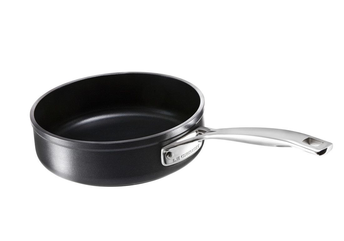 Le Creuset TNS Saute With Handle - Black - 20cm