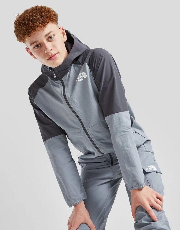 The North Face B Exploration Wind Jacket Tradewind  - Grey - NF0A8CA3ZDK1 / Size XXL / Size 18-20