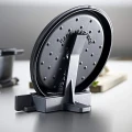 Staub Lid Holder Stainless Steel - Black - One Size