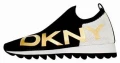 DKNY Slip On Sneakers - Azer Black / White - US 7.5 / UK 5