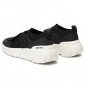 DKNY Clara Slip On Sneakers K0934348 - Knit Black Blk - US 6/ UK 3.5/ EUR 36