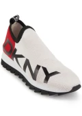 DKNY Slip On Azer Sneakers - White / Red - US 8