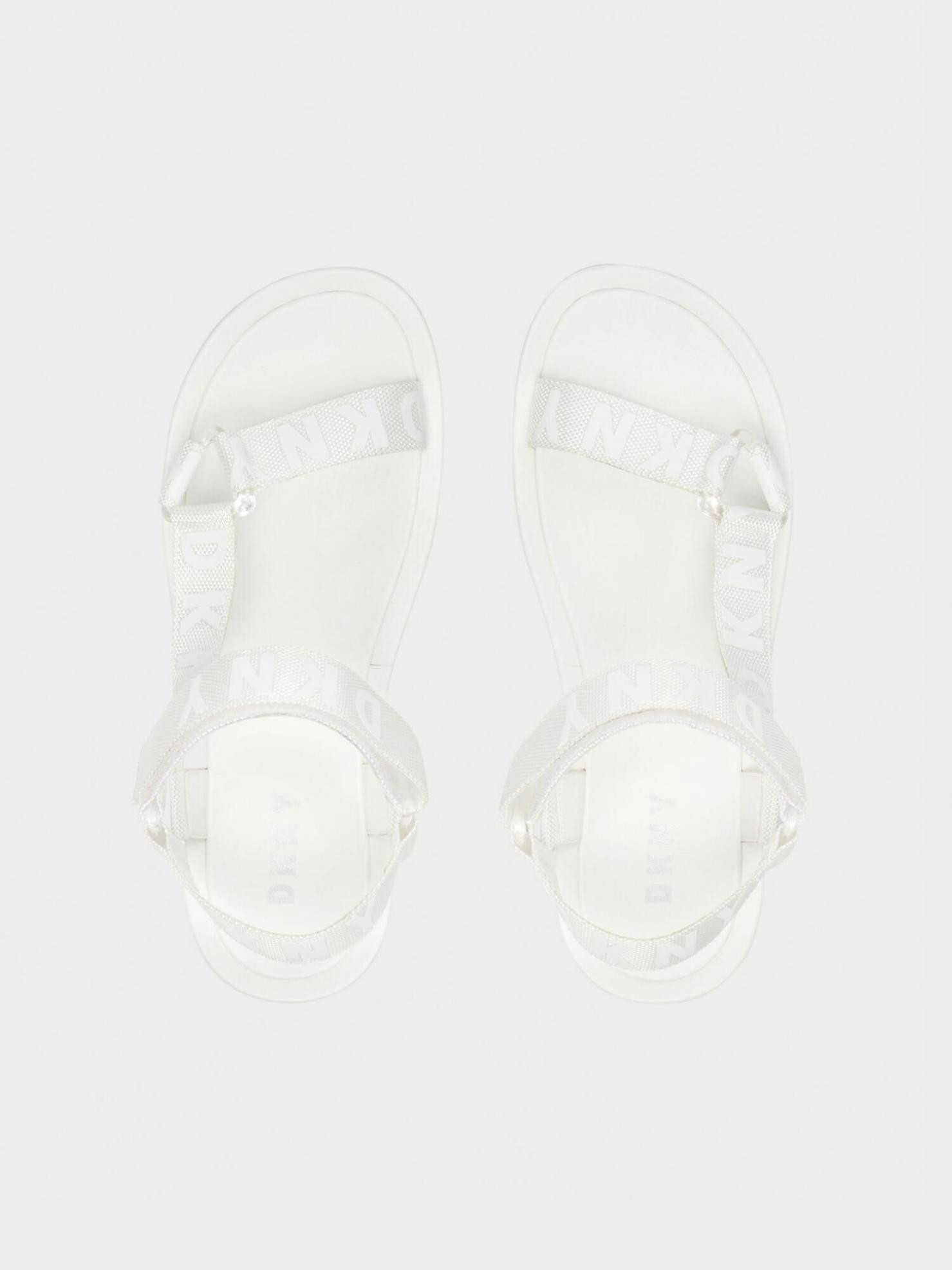 DKNY Multi Strap Sandal - Ayli White - UK 4 / US 6.5