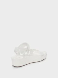 DKNY Multi Strap Ayli Sandal   - White - US 8