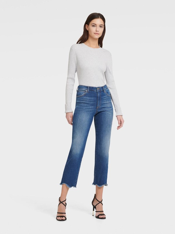 DKNY Madison High Rise Crop 30089213 - Size 28