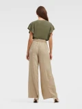 DKNY Wide Leg Pant - Gold / P0DK7FM0 - XXS