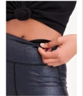 DKNY Trouser - Dot Iridescent High Waist - L