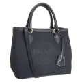 Prada Satchel with long strap - Black - 907959