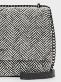 Dkny Shoulder Bag - Lara Quilted Herringbone - 26 X 20 X 9 CM R133RE07
