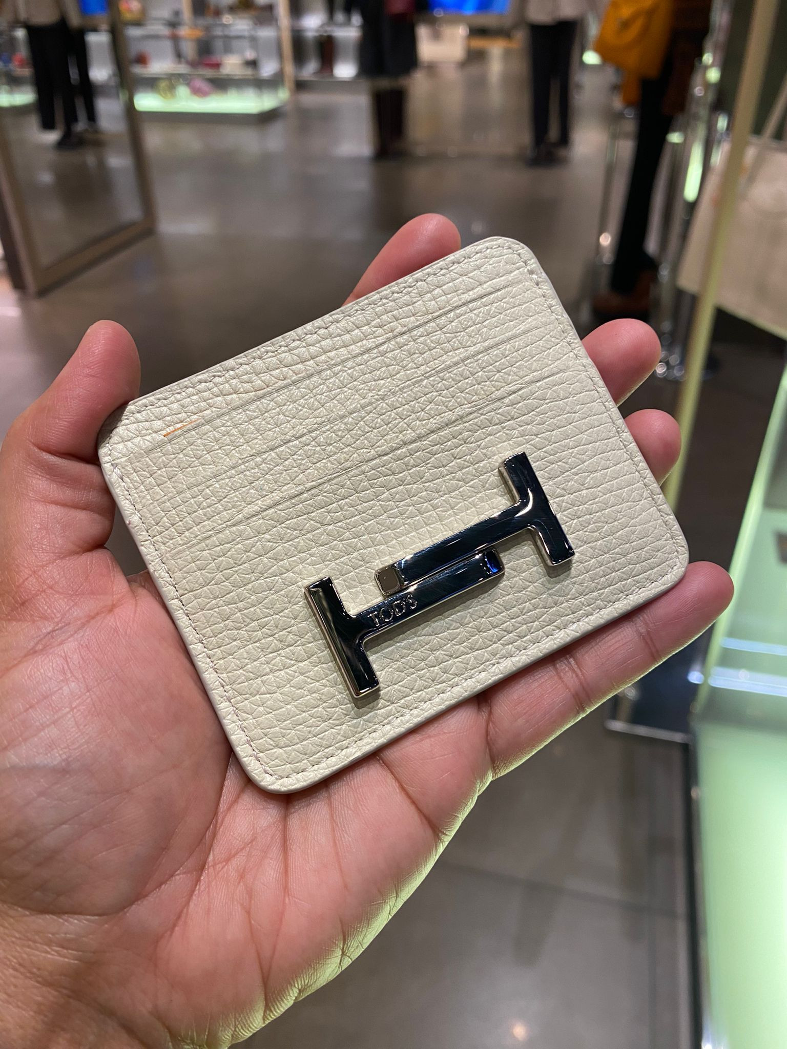 Tod's Card Holder - Off White - XAWAMEF12Z0QDSG029 / One Size