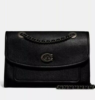 Coach Shoulder Bag - Black - Medium 75575