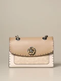 Coach Shoulder Bag - Sand Taupe Multi - One Size / 967