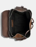 Coach Backpack - Qb/Tobacco Mahagony - One Size 10 1/4" (L) x 16 1/2" (H) x 5" (W)