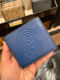 Coach Men Retro Logo Wallet - True Blue - One Size 76235
