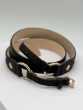 Longchamp Roseau Heritage Women's Belt - L7672766001 / Black - 105 x 3 cm