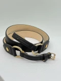 Longchamp Roseau Heritage Women's Belt - L7672766001 / Black - 105 x 3 cm